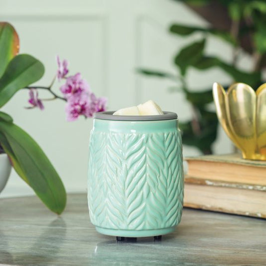 Mint Wax Warmer With Flip Dish