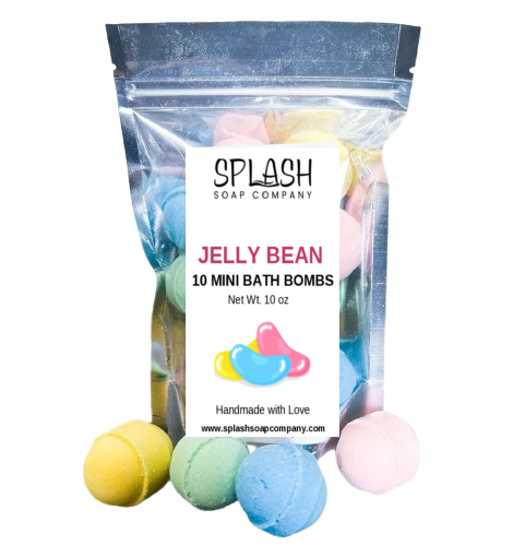 Jelly Bean Mini Bath Bombs