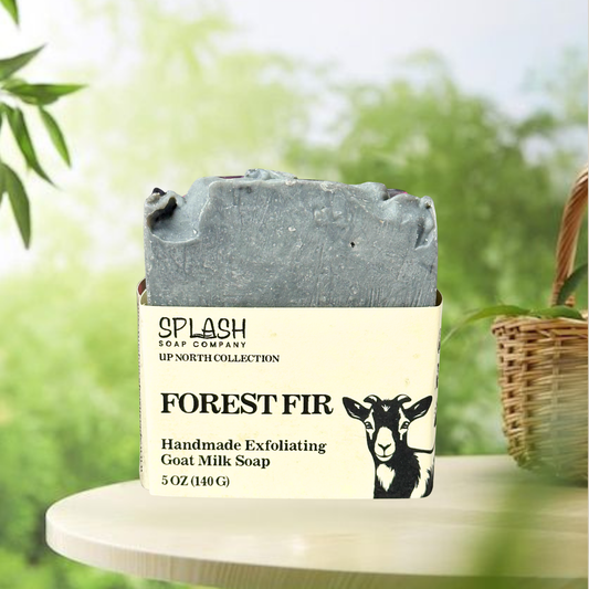 Forest Fir Exfoliating Goat Milk Soap-UP NORTH COLLECTION
