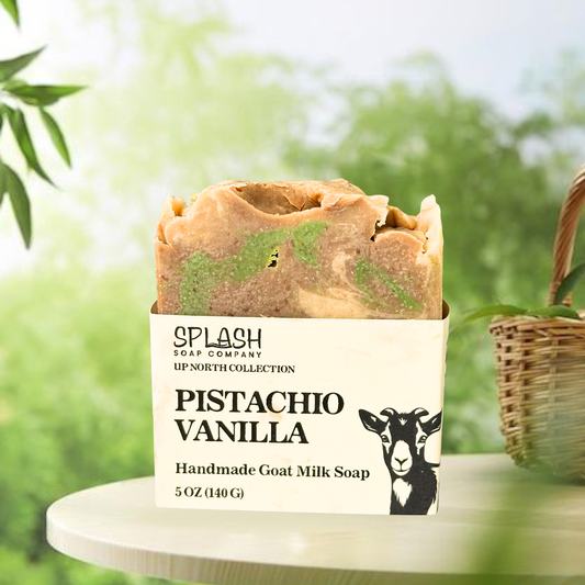 Pistachio Vanilla Goat Milk Soap-UP NORTH COLLECTION
