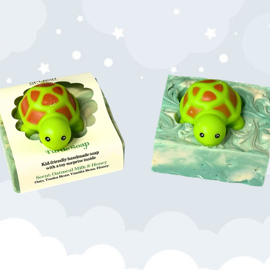 Turtle kids soap