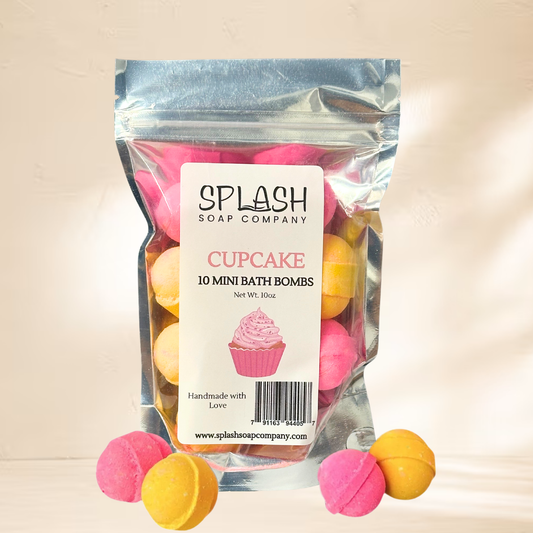 Cupcake Mini Bath Bombs