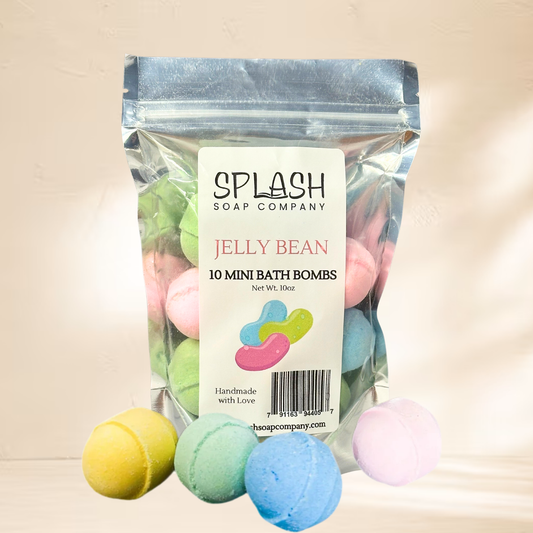 Jelly Bean Mini Bath Bombs