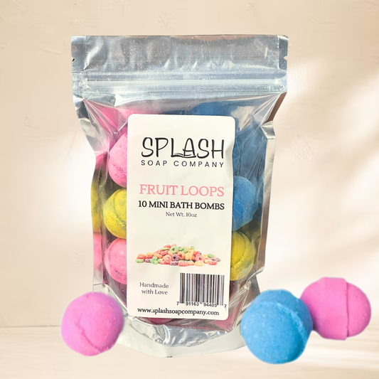 Fruit Loops Mini Bath Bombs