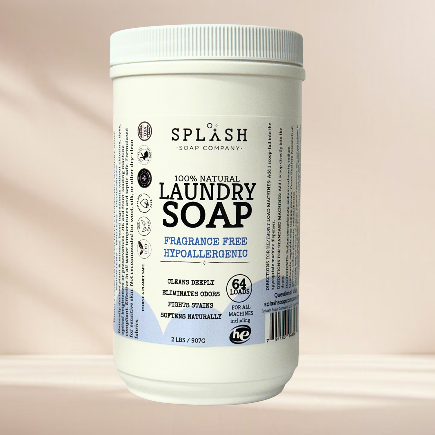 Fragrance Free Laundry Soap