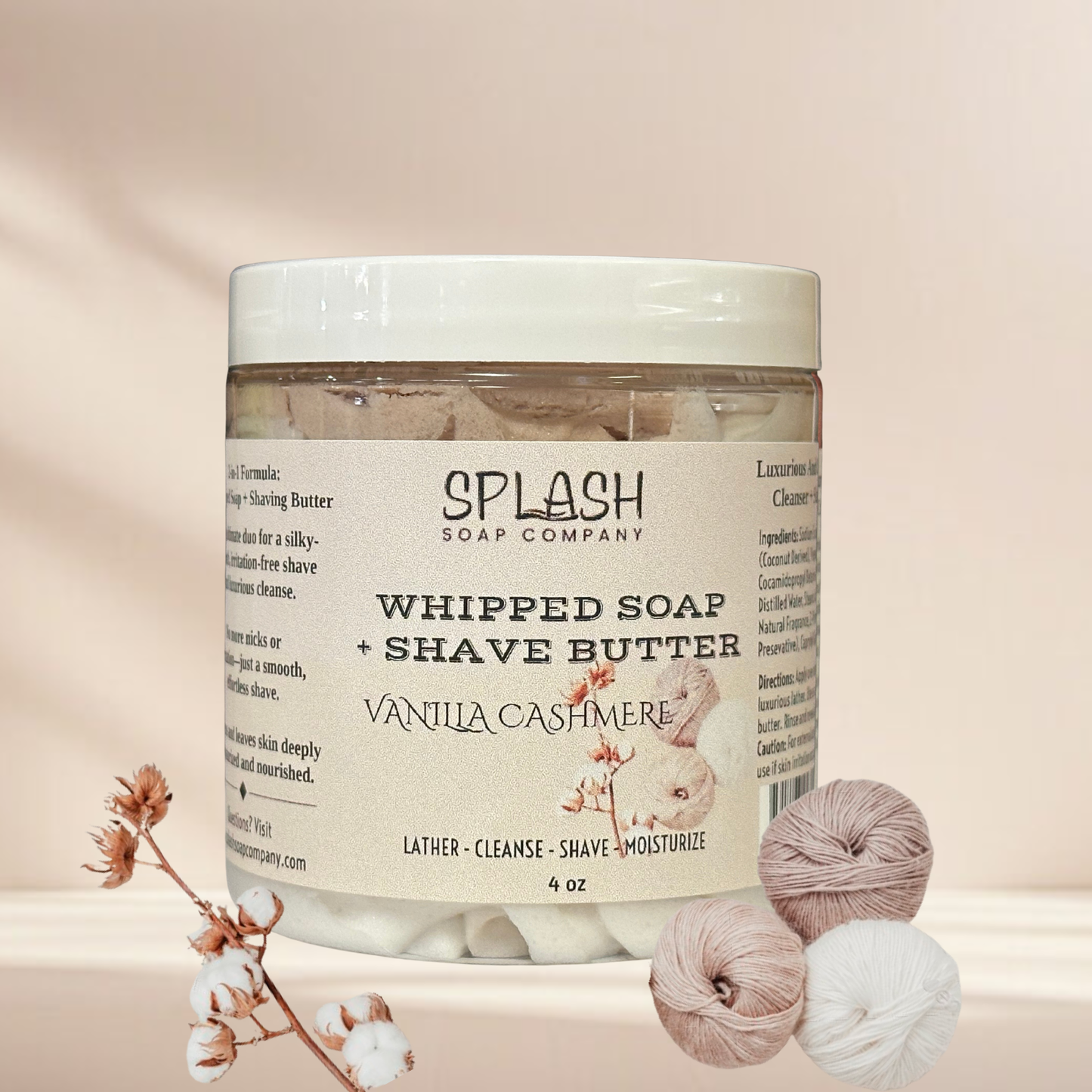 Vanilla Cashmere Whipped Soap