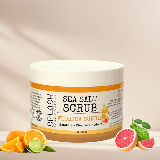 Florida Sunrise Sea Salt Scrub