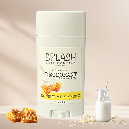 Oatmeal Milk & Honey Activated Charcoal Natural Deodorant