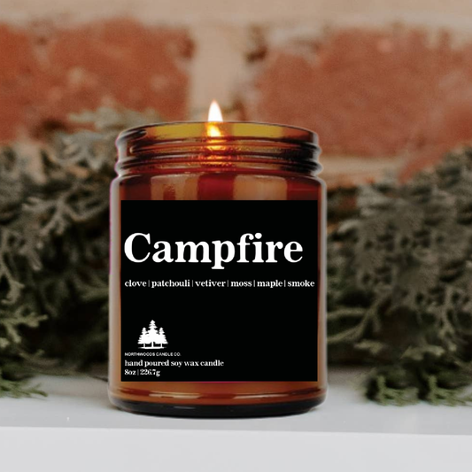 Campfire Candle-UP NORTH COLLECTION