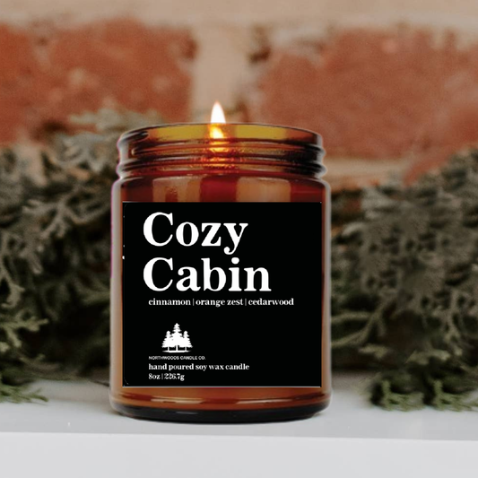 Cozy Cabin Candle-UP NORTH COLLECTION