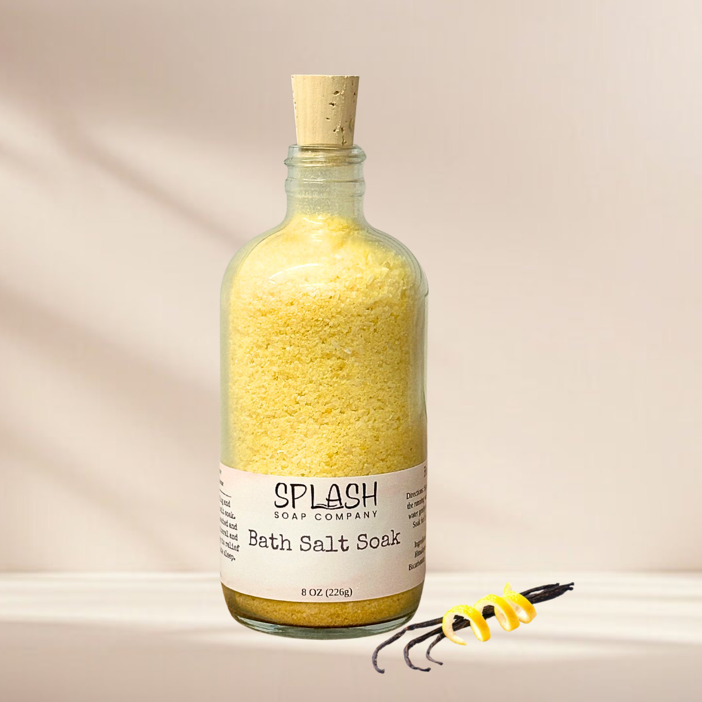 Lemon Vanilla Bath Salt