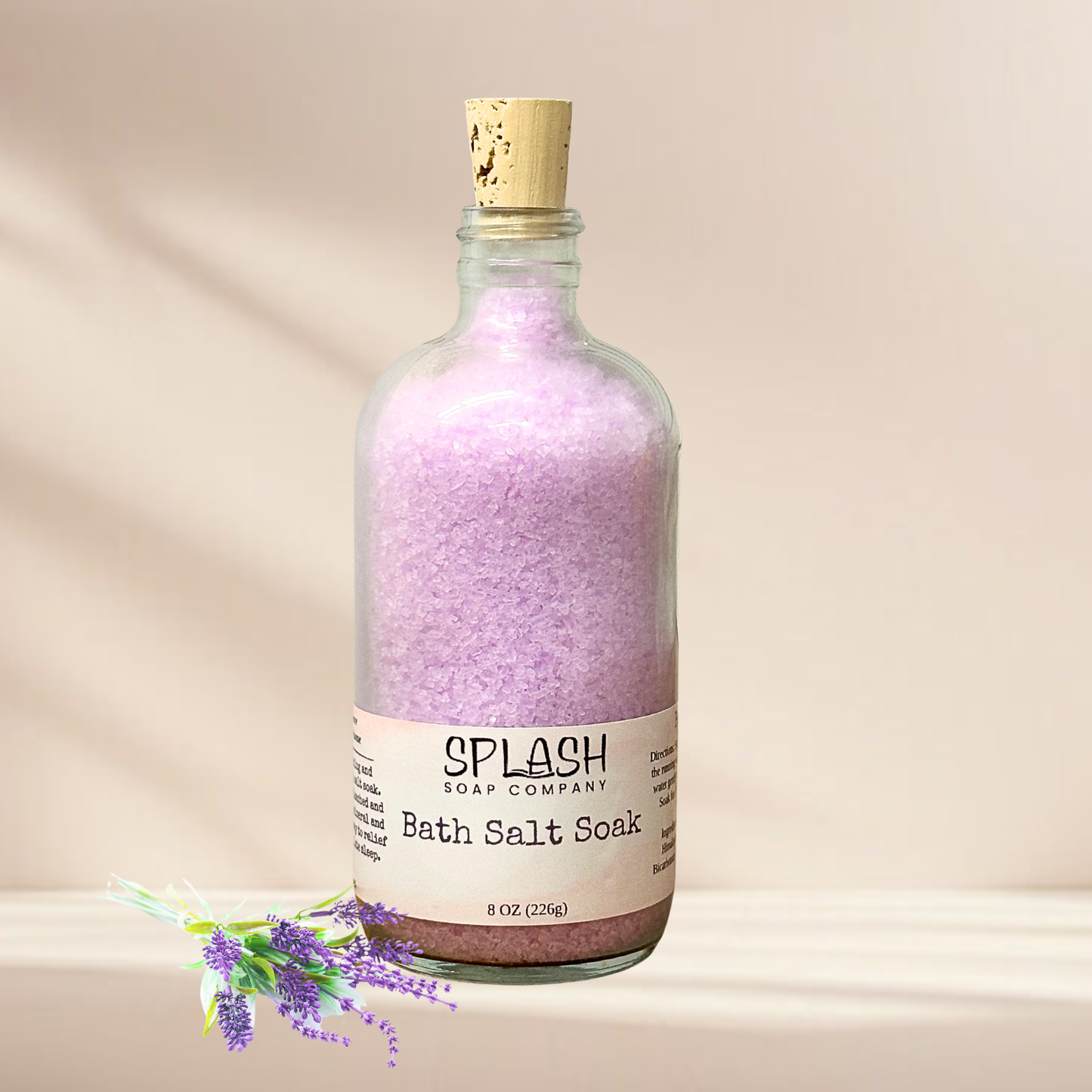 Lavender Rose Bath Salt