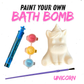 UNICORN-PAINT YOUR OWN BATH BOMB