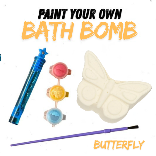 BUTTERFLY-PAINT YOUR OWN BATH BOMB