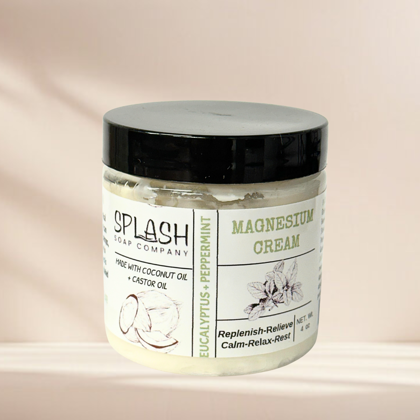 Eucalyptus + Peppermint Magnesium Cream