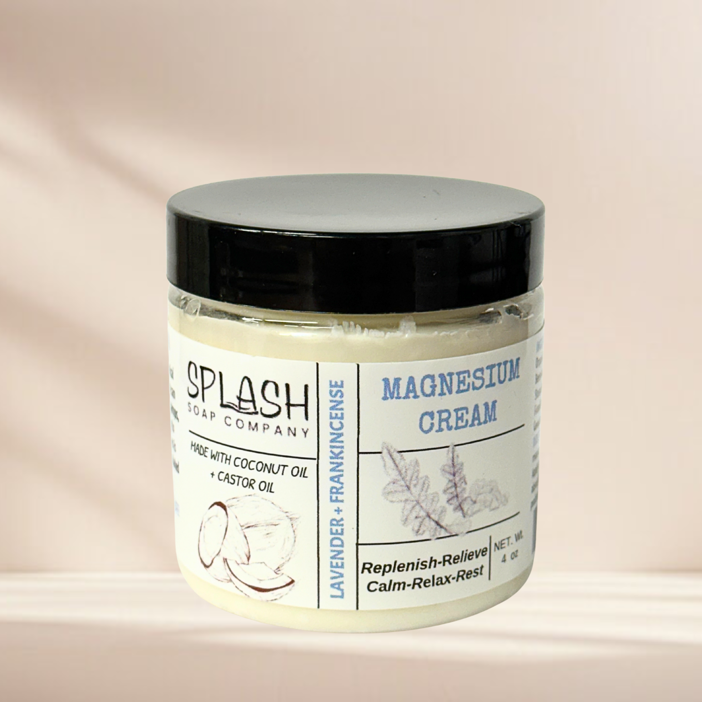 Lavender + Frankincense Magnesium Cream