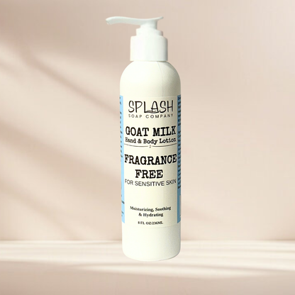 Fragrance Free Hand & Body Lotion