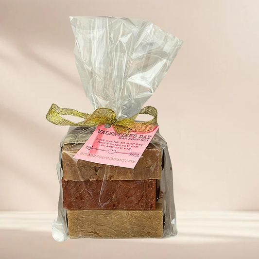 Valentine's Day 3 Soap Bar Set