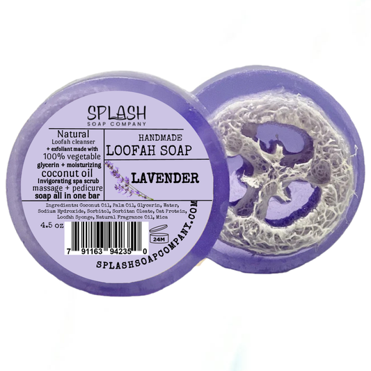 Lavender Loofah Soap