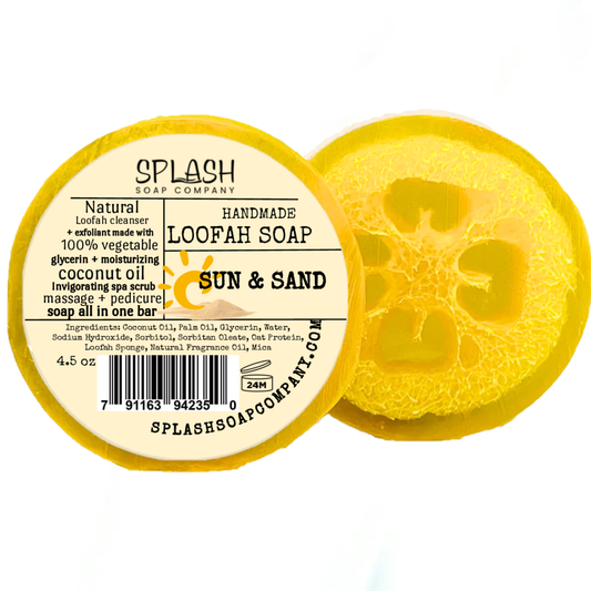 Sun and Sand Loofah Soap