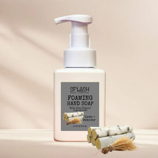 Birch + Vetiver Foaming Hand Soap