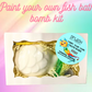 FISH-PAINT YOUR OWN BATH BOMB