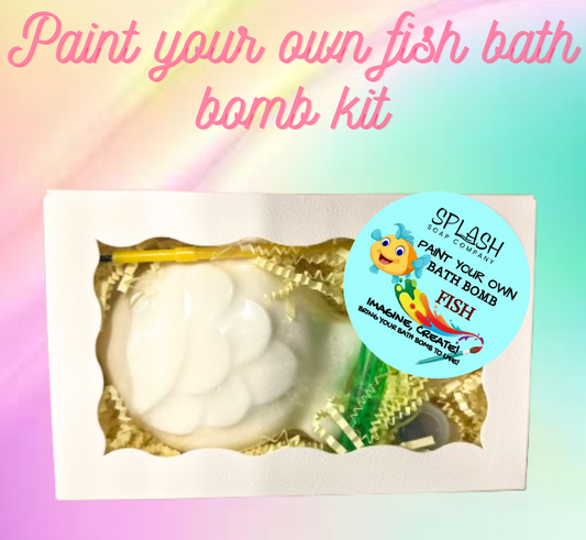 FISH-PAINT YOUR OWN BATH BOMB