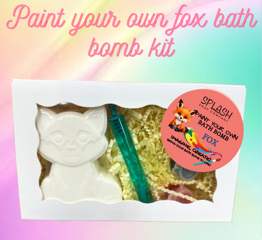 FOX-PAINT YOUR OWN BATH BOMB