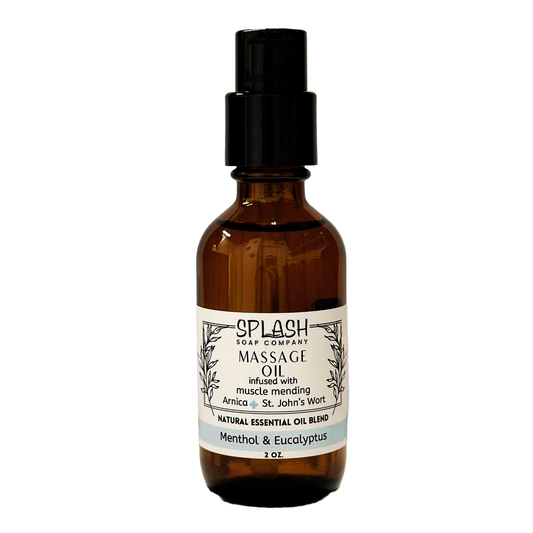 Massage Oil-Menthol & Eucalyptus