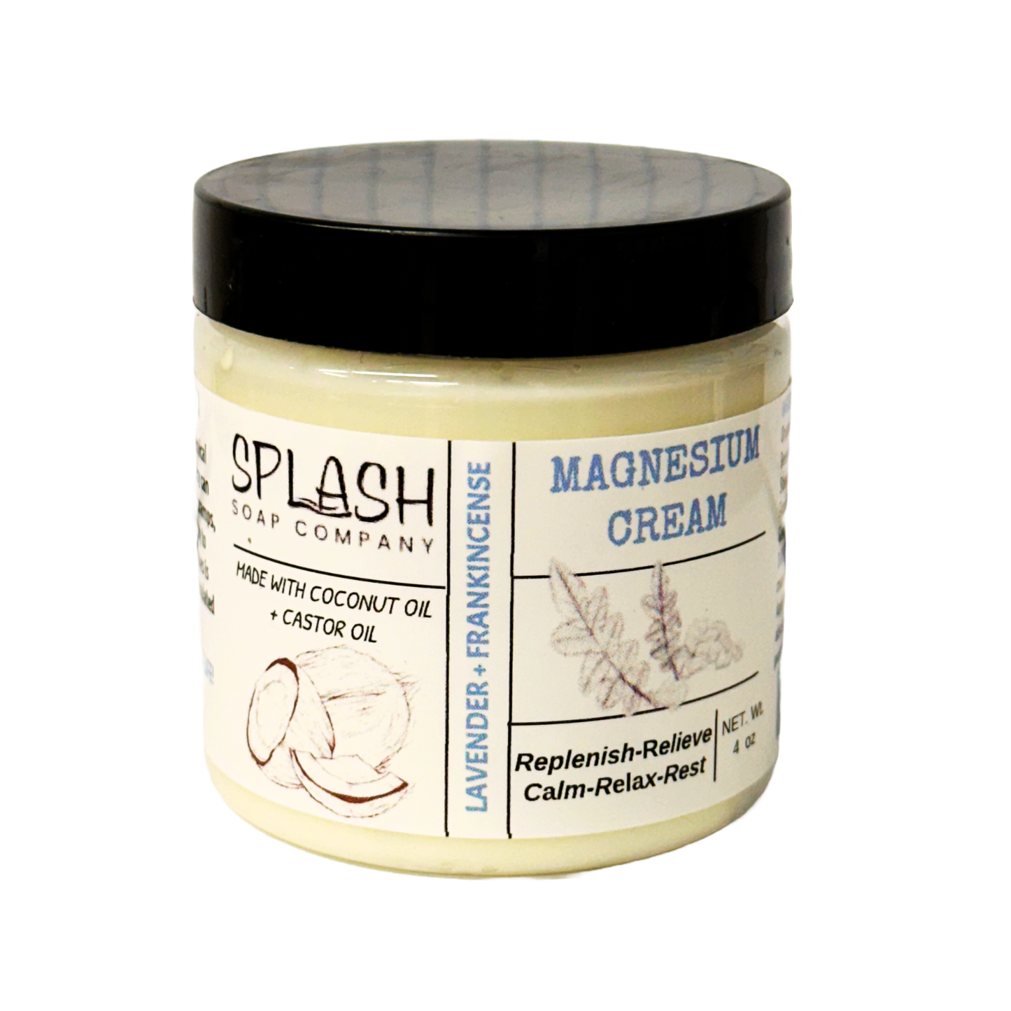 Lavender + Frankincense Magnesium Cream