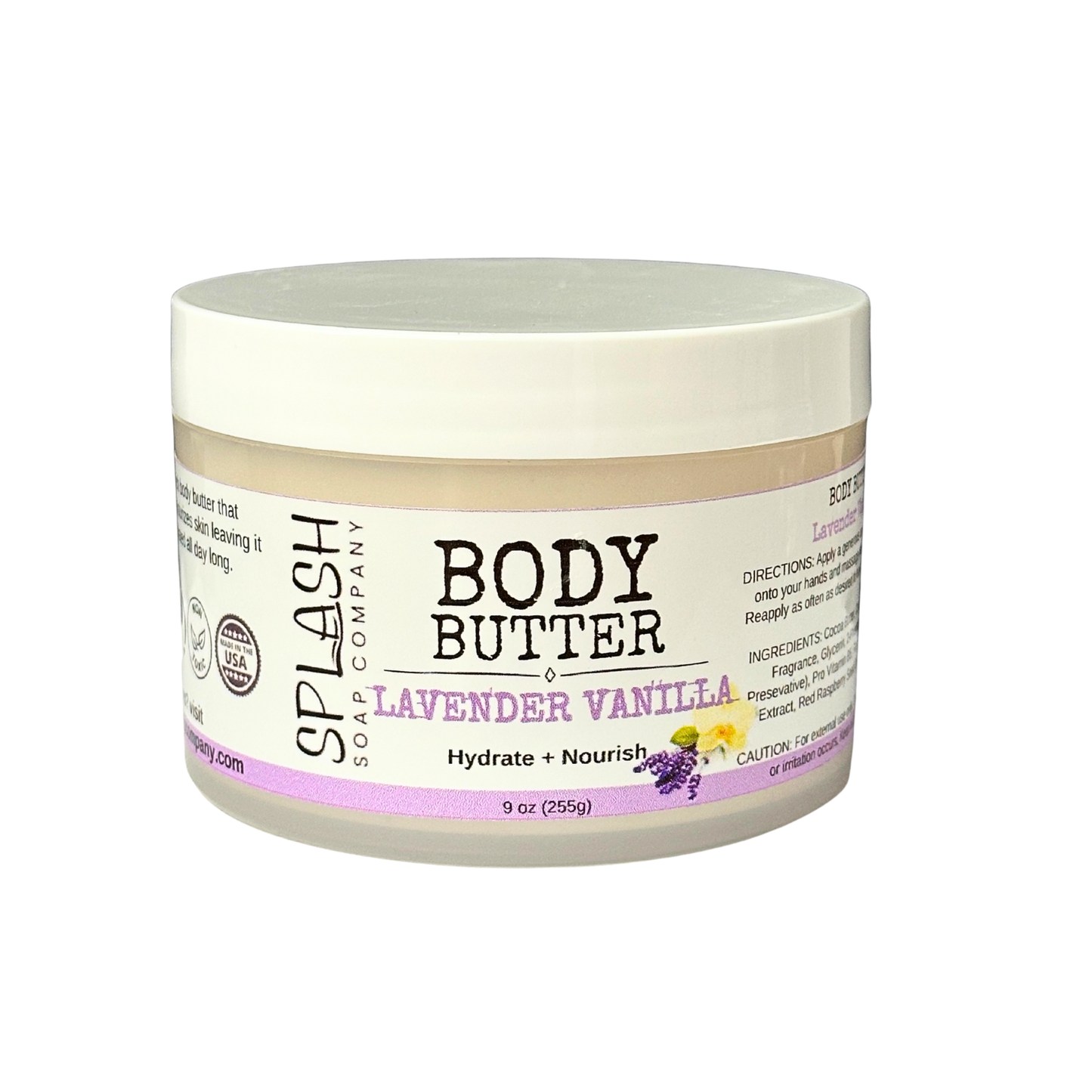Lavender Vanilla Body Butter