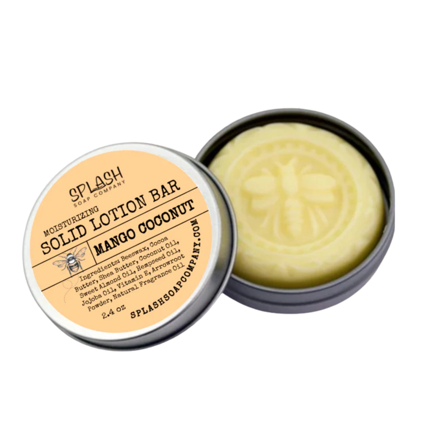 Mango Coconut Lotion Bar