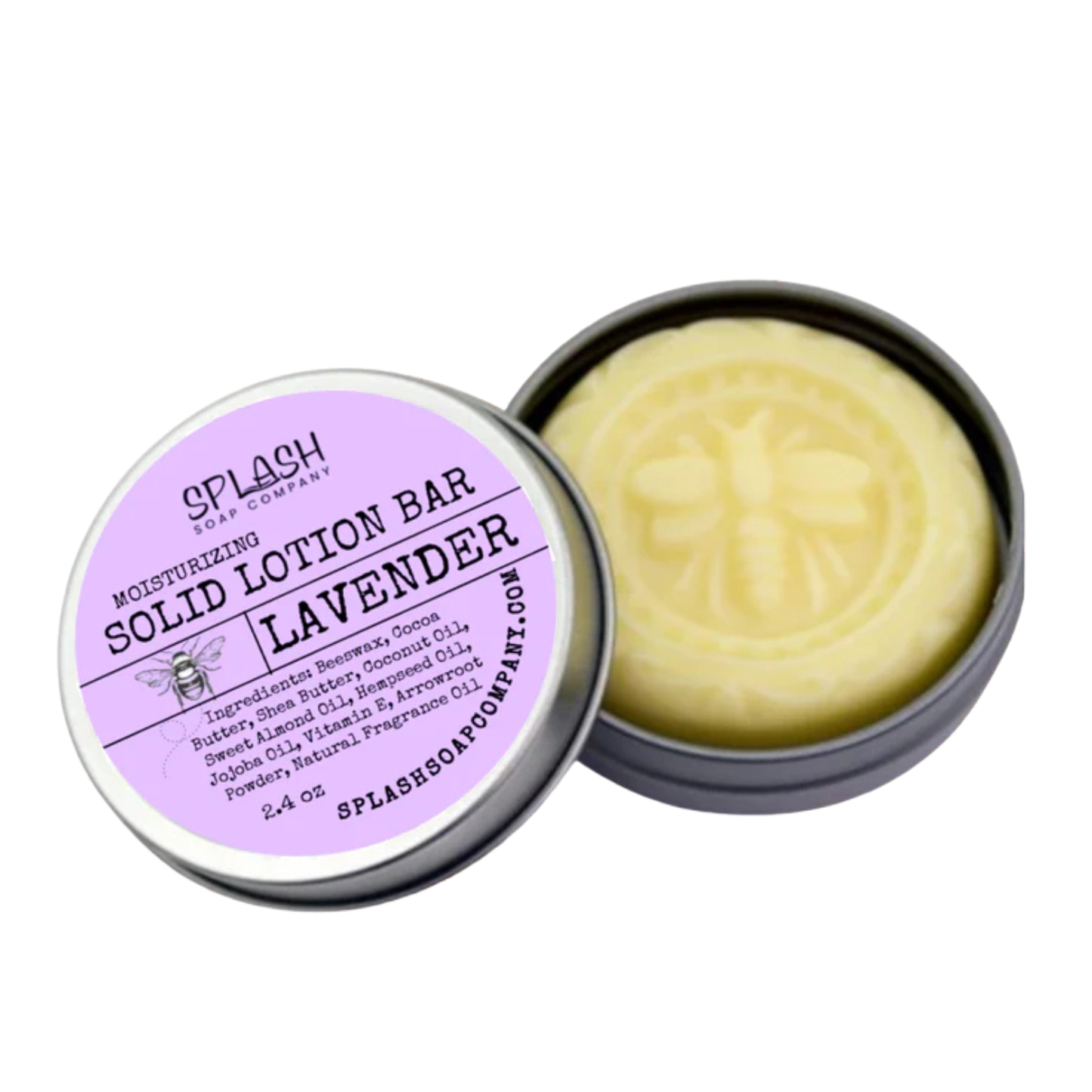 Lavender Solid Lotion Bar