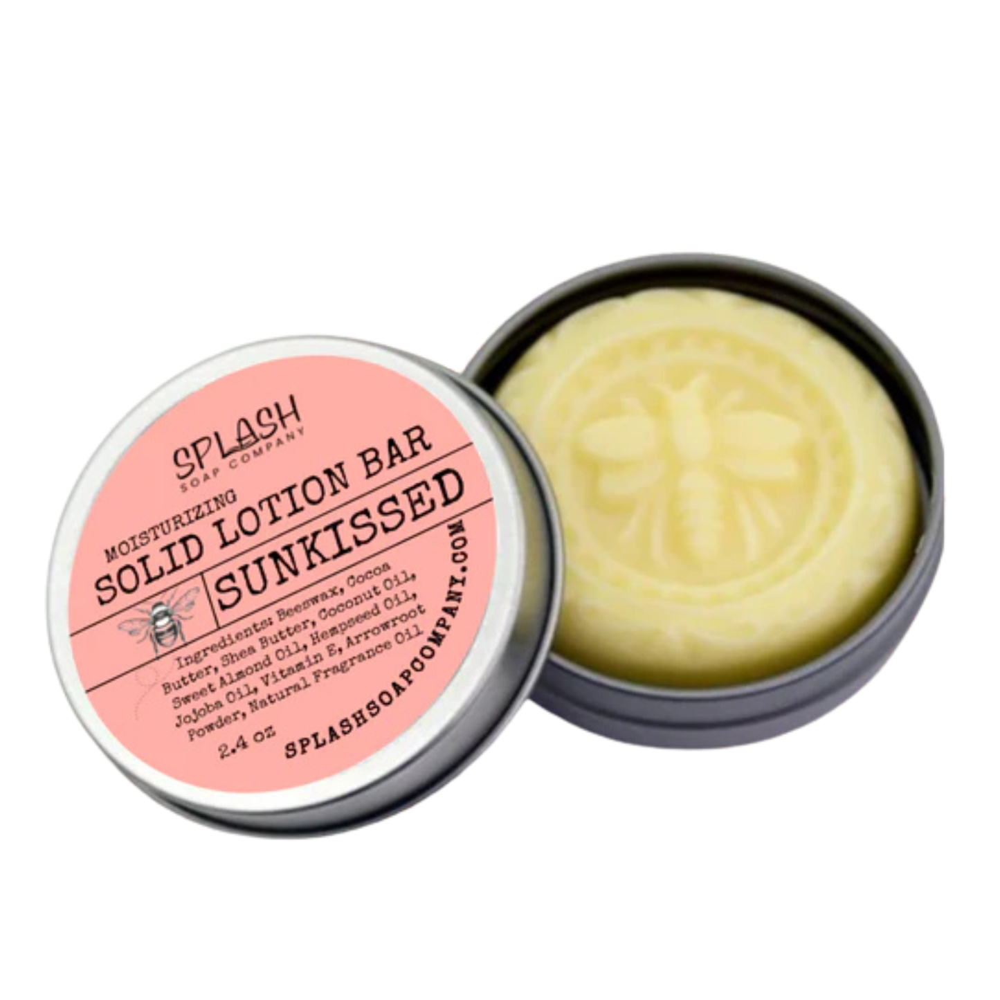 Sunkissed Solid Lotion Bar