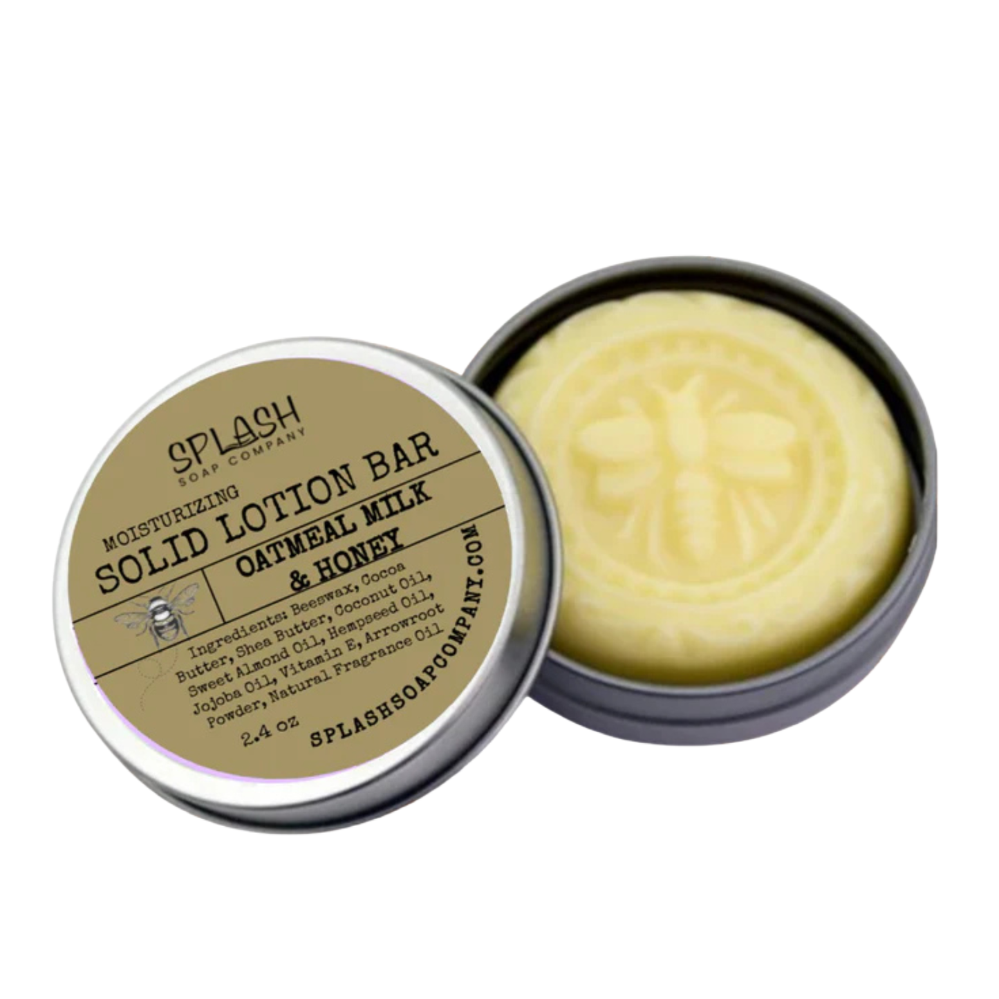 Oatmeal Milk & Honey Solid Lotion Bar