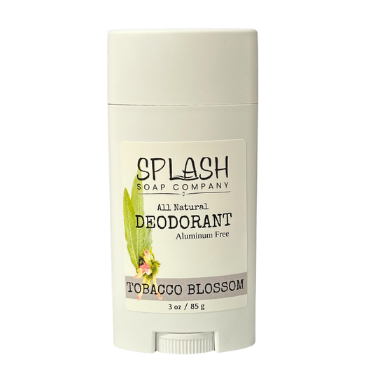 Tobacco Blossom Activated Charcoal Natural Deodorant