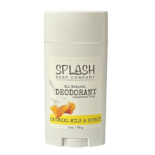 Oatmeal Milk & Honey Activated Charcoal Natural Deodorant