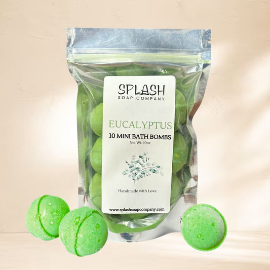 Eucalyptus Mint Mini Bath Bombs