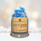 Let it Snow Natural Candle
