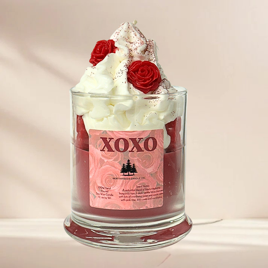 XOXO Valentine's Day Candle