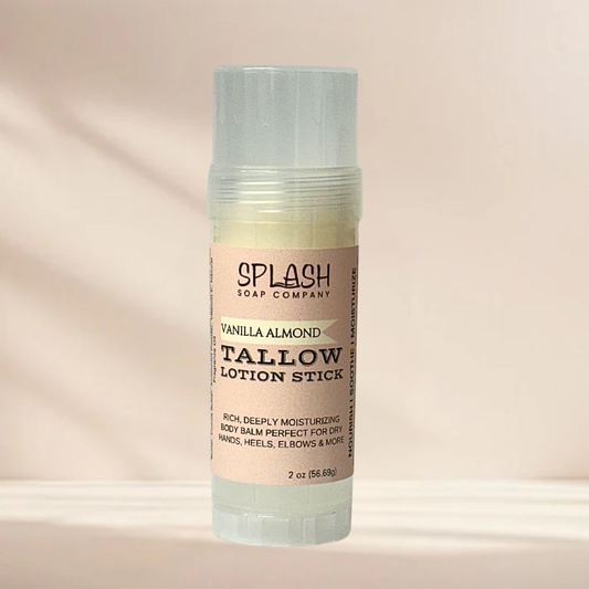 Tallow Lotion Stick - Vanilla Almond