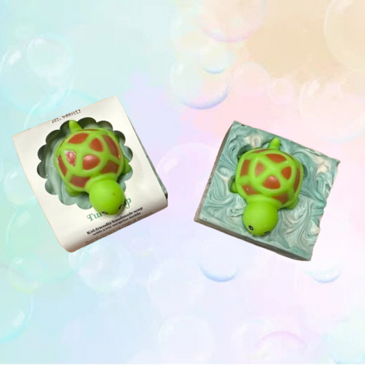 Turtle kids soap
