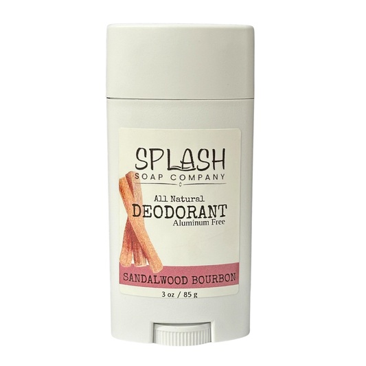 Sandalwood Bourbon Activated Charcoal Natural Deodorant