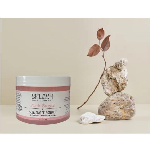 Pink Sugar Sea Salt Scrub