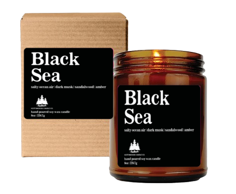 Black Sea Candle-UP NORTH COLLECTION