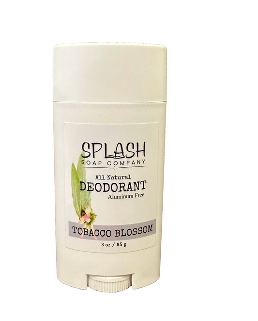 Tobacco Blossom Activated Charcoal Natural Deodorant