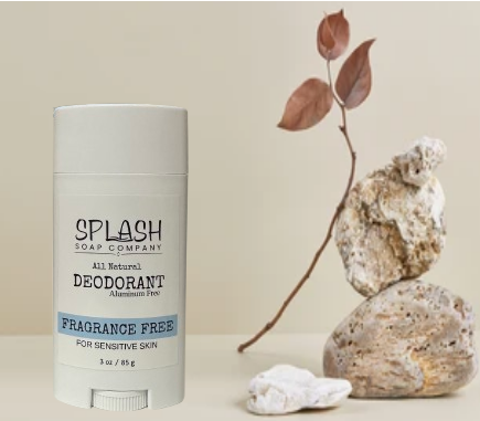 Fragrance Free Activated Charcoal Natural Deodorant