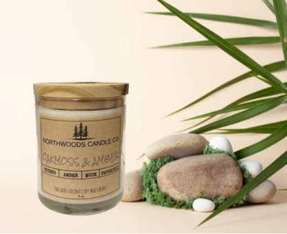 Oakmoss & Amber Candle- Classic Collection