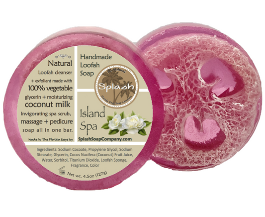 Island Spa Loofah-OOPS! darker color