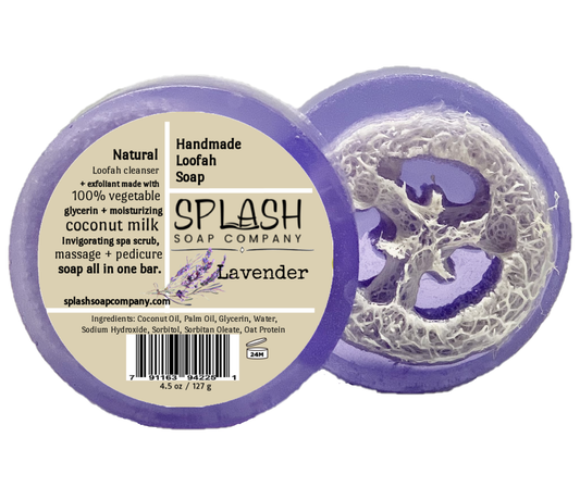 Lavender Loofah Soap